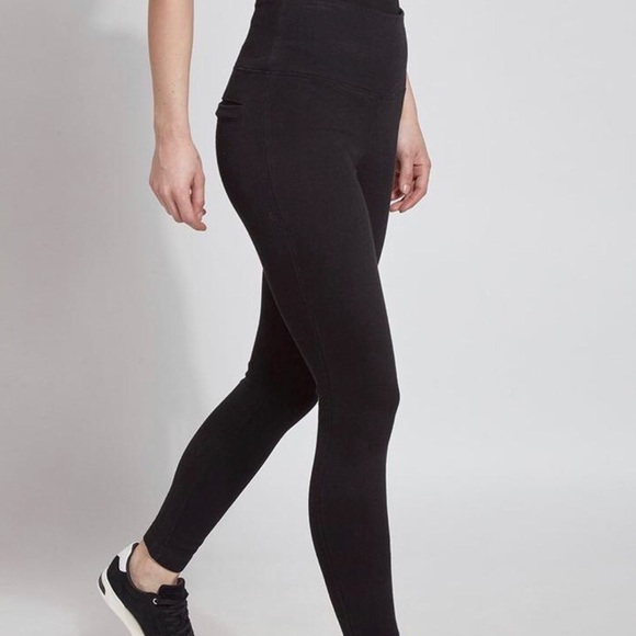 lysse black denim leggings